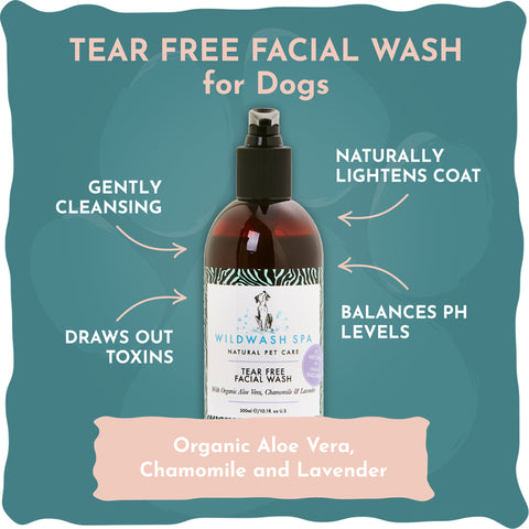 WildWash SPA Tear Free Facial Wash für Hunde 300ml