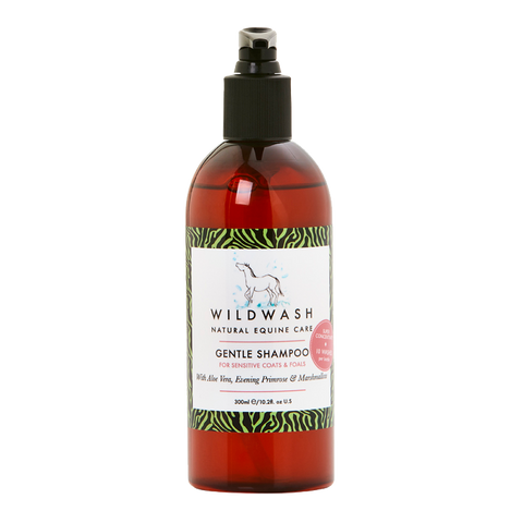 Equine Natural Gentle Pferdeshampoo für empfindliche Haut und Fohlen - 300ml