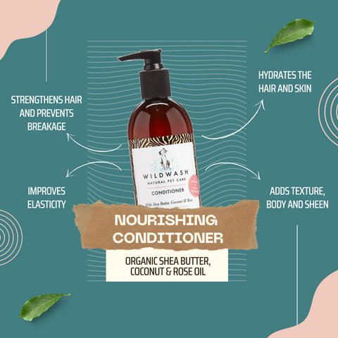 Pflegender Hunde-Conditioner