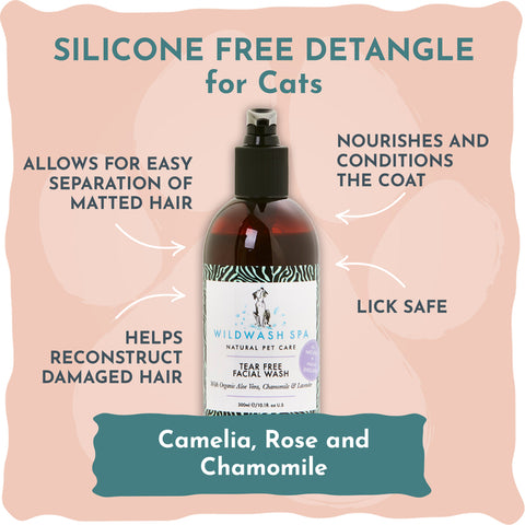 Silikonfreier Detangle für Katzen - 300ml
