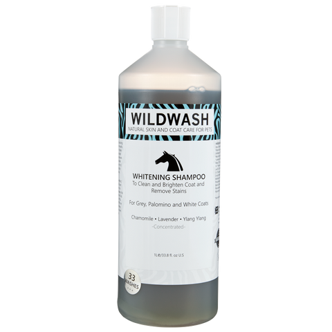 Equine Natural Whitening Pferdeshampoo für helle Pferde - 1000ml