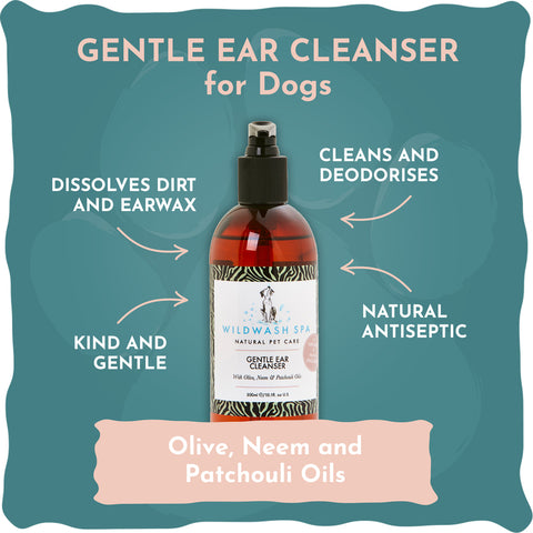 WildWash SPA Gentle Ear Cleanser (Ohrenreiniger) für Hunde - 300ml