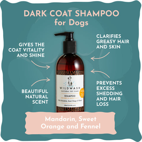 Pro Shampoo für dunkles Fell - 300ml